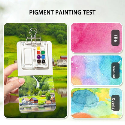 8/15 Grids Acrylic Watercolor Palette – Travel Paint Tray