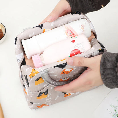 🧃 1PC Portable Thermal Lunch Bag