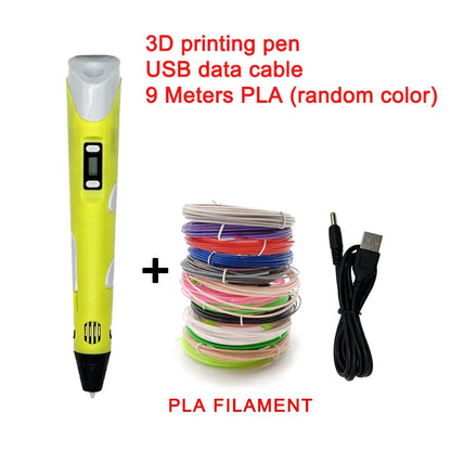 3D Printing Pen for Kids – DIY Drawing with PLA Filament