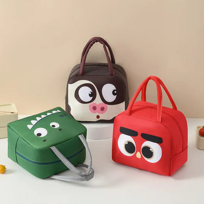 Cartoon Animals Thermal Lunch Bags