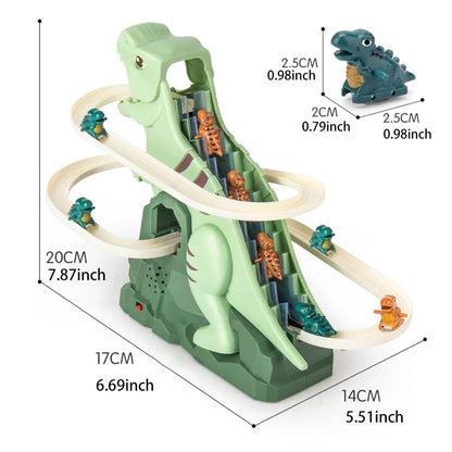 🦖 Dinosaur Climbing Slide Electric Toy