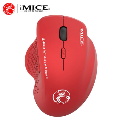 Wireless Mouse 2.4G – 1600DPI Ergonomic for PC & Laptop