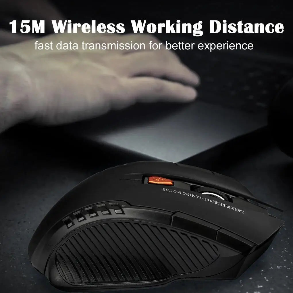 2.4G USB Wireless Mouse – Compact & Precise