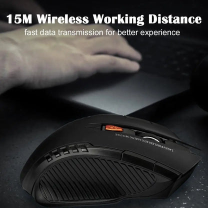 2.4G USB Wireless Mouse – Compact & Precise