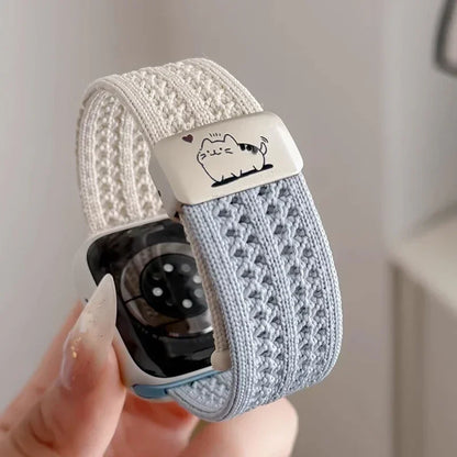 Braided Band For Apple Watch Strap