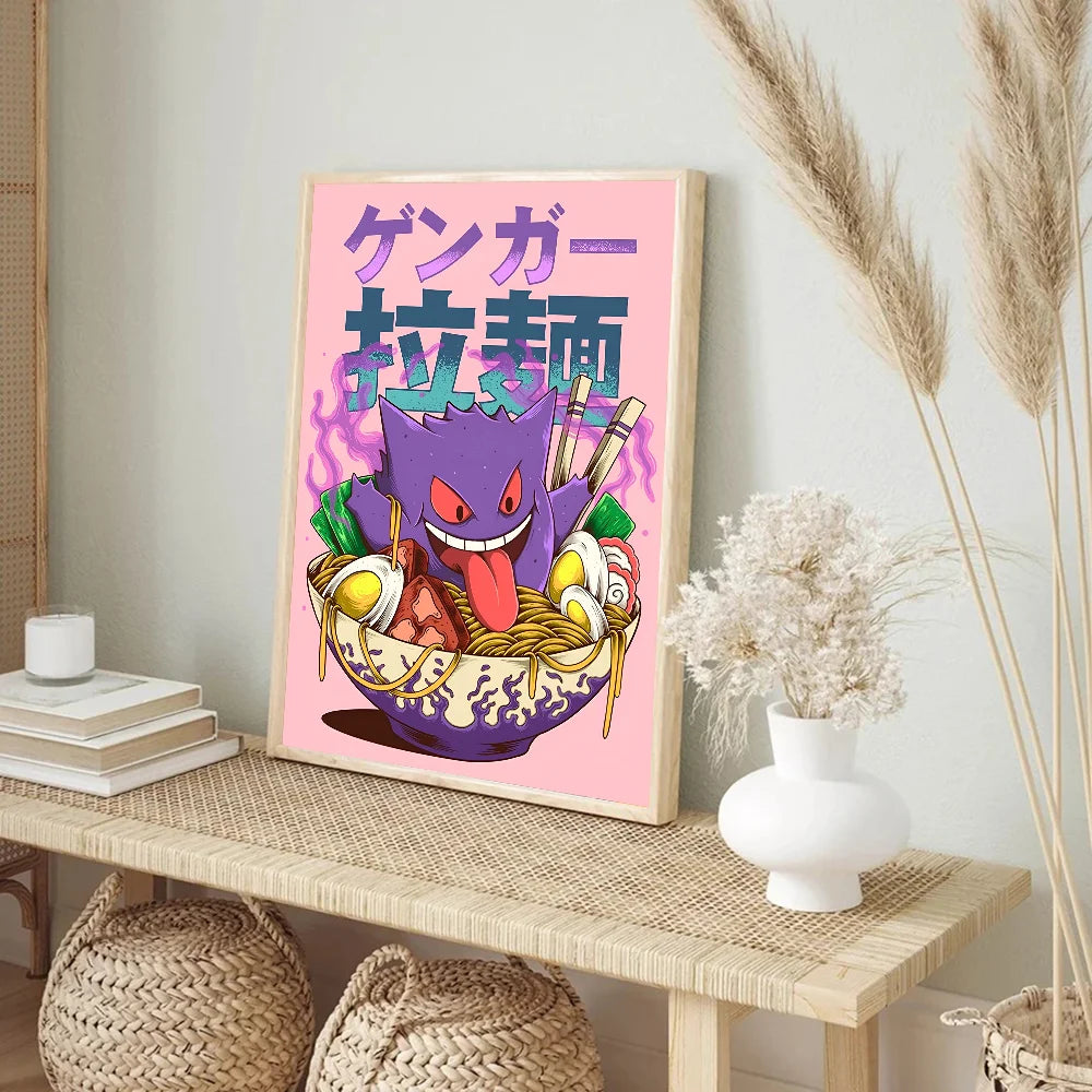 Miniso Anime Pokemon Poster