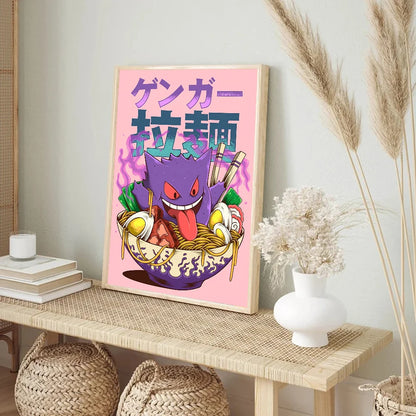 Miniso Anime Pokemon Poster