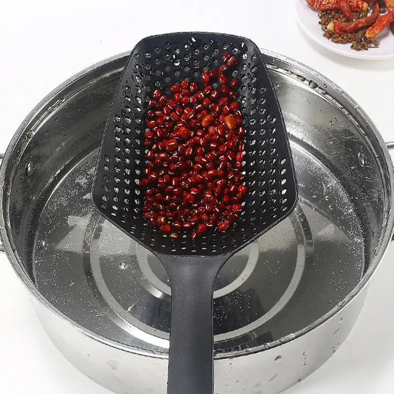 Strainer Spoon with Funnel – Kitchen Cooking Tool
