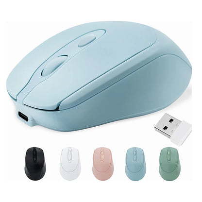 Rechargeable Bluetooth & 2.4G Wireless Mouse