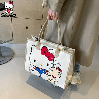 🎀 Hello Kitty Canvas Tote Bag