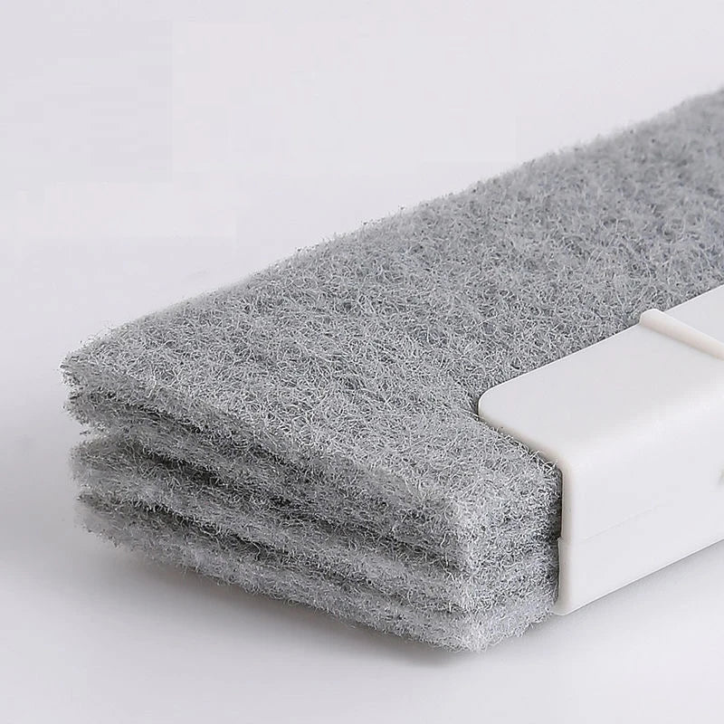 3-in-1 Groove Cleaning Brush – Window & Track Cleaner Tool