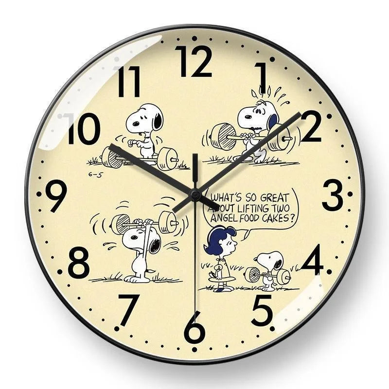 Snoopy Cartoon Quartz Wall Clock