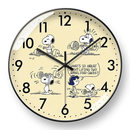 Snoopy Cartoon Quartz Wall Clock