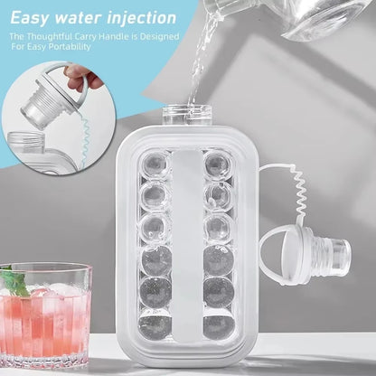 GlacierGrip – Portable Ice Mold for Travel & Home
