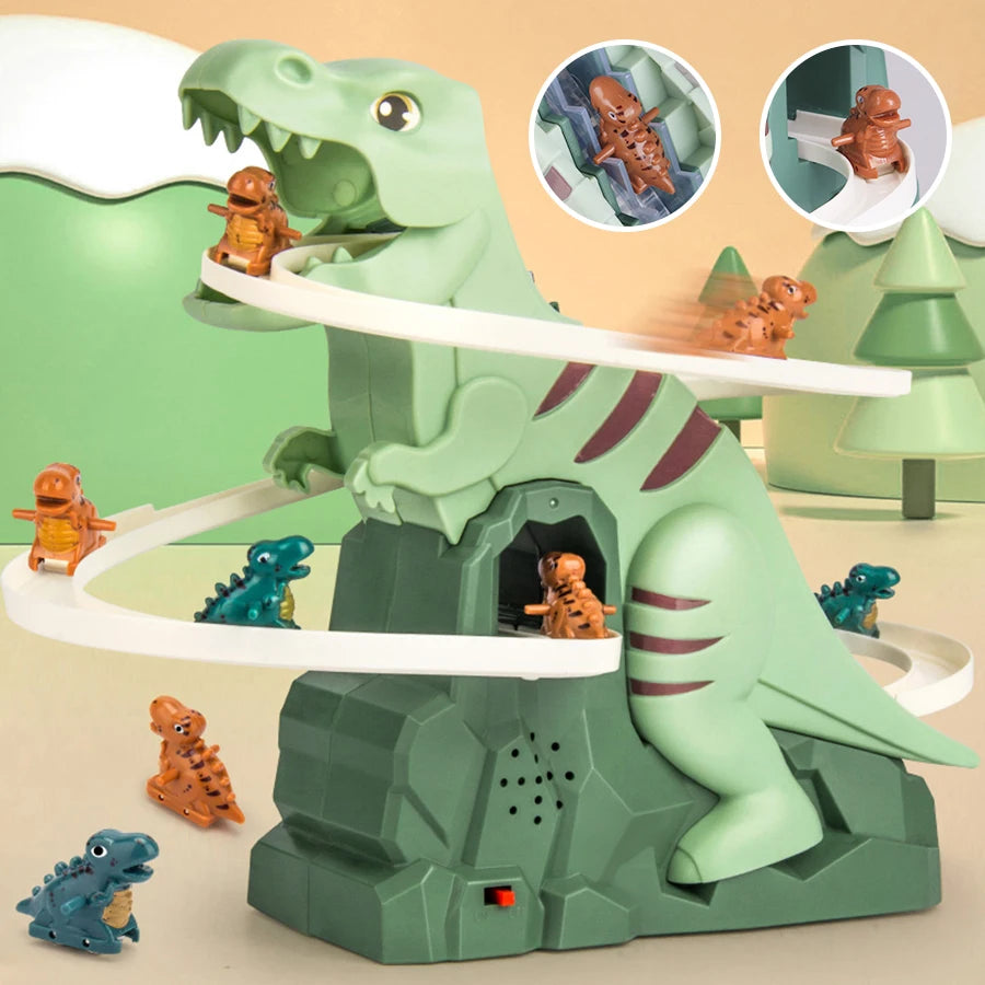 🦖 Dinosaur Climbing Slide Electric Toy