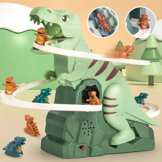 🦖 Dinosaur Climbing Slide Electric Toy