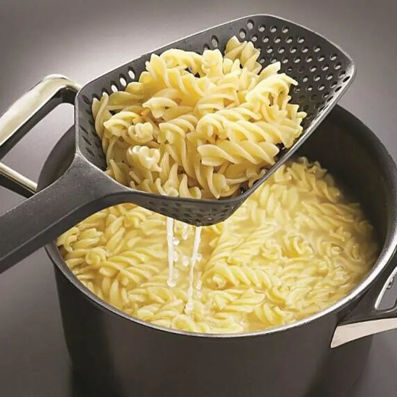 Strainer Spoon with Funnel – Kitchen Cooking Tool