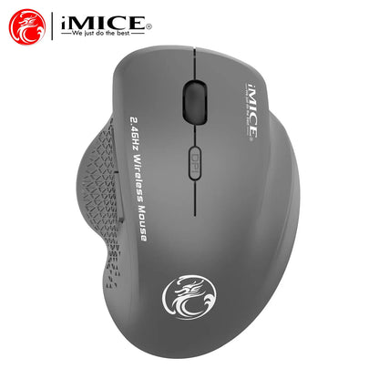 Wireless Mouse 2.4G – 1600DPI Ergonomic for PC & Laptop