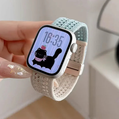 Braided Band For Apple Watch Strap