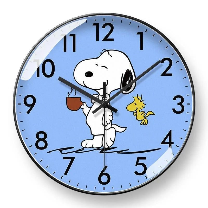 Snoopy Cartoon Quartz Wall Clock