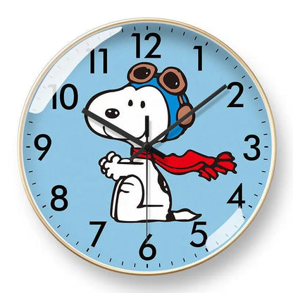 Snoopy Cartoon Quartz Wall Clock