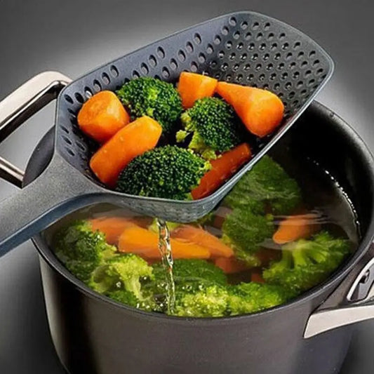 Strainer Spoon with Funnel – Kitchen Cooking Tool