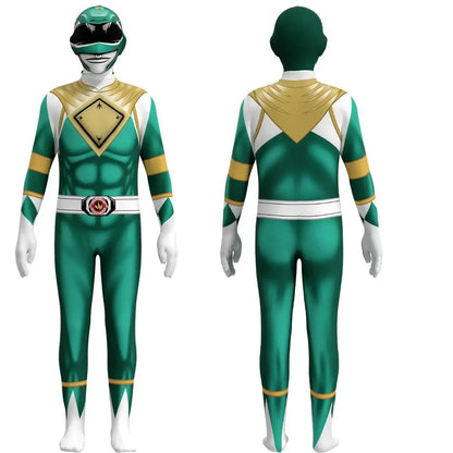 ⚡ Power Samurai Shinkenger Rangers Costume – Superhero Cosplay Jumpsuit