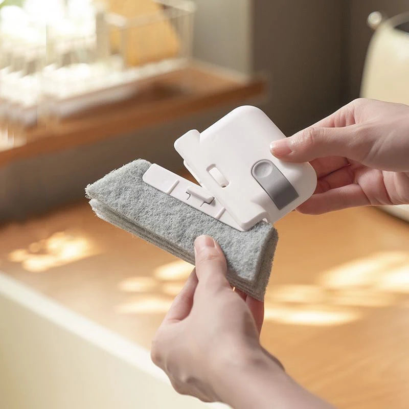 3-in-1 Groove Cleaning Brush – Window & Track Cleaner Tool