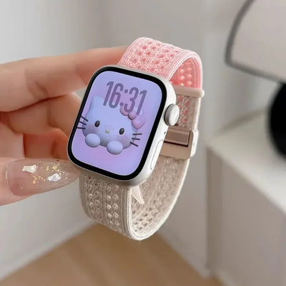 Braided Band For Apple Watch Strap