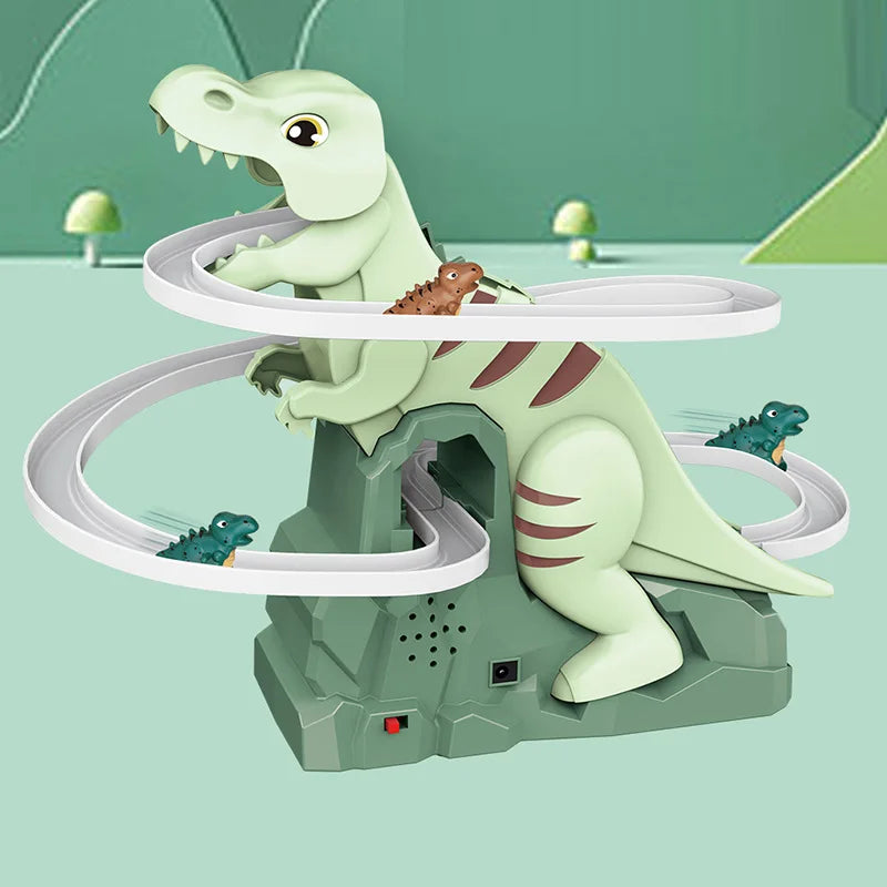 🦖 Dinosaur Climbing Slide Electric Toy