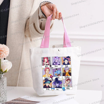 🎃 Halloween Anime Tiger Canvas Tote