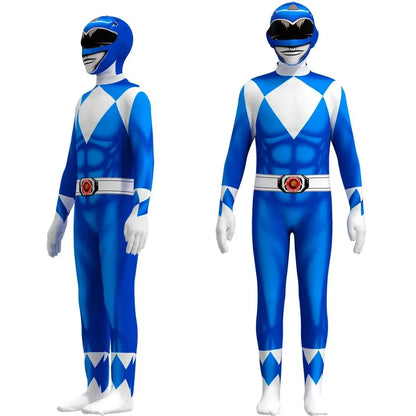 ⚡ Power Samurai Shinkenger Rangers Costume – Superhero Cosplay Jumpsuit