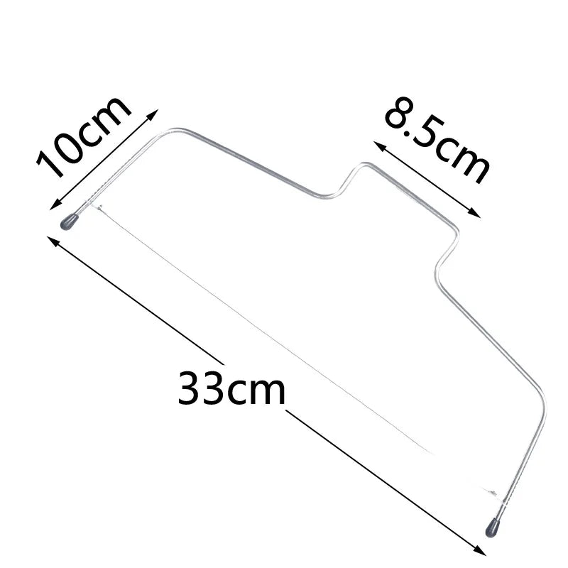 Adjustable Double Wire Cake Cutter – Stainless Steel Slicer