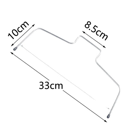 Adjustable Double Wire Cake Cutter – Stainless Steel Slicer