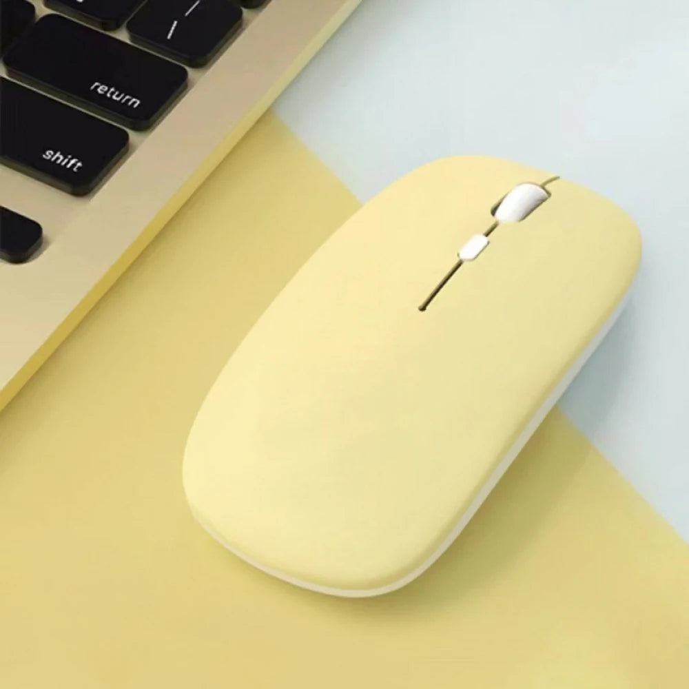 Silent Bluetooth Mouse – Macaron Style for iPad, Laptop, Tablet