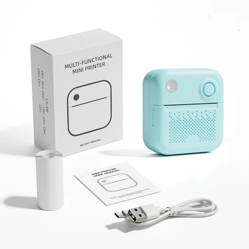 Mini Thermal Printer – Portable Sticker & Label Maker