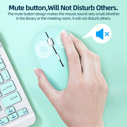 Wireless Bluetooth Mouse – Ergonomic, Portable, Universal