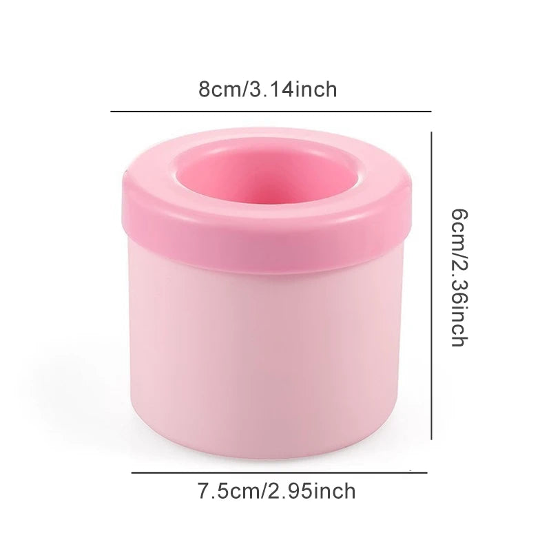 ❄️ ChillFlex – Silicone Round Ice Cube Mold