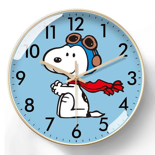 Snoopy Cartoon Quartz Wall Clock