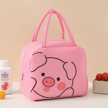 Cartoon Animals Thermal Lunch Bags