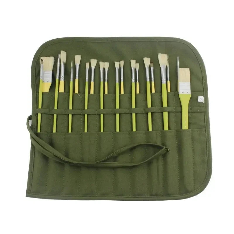 Canvas Brush Storage Roll