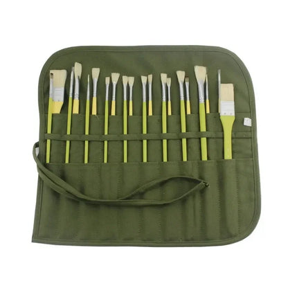 Canvas Brush Storage Roll