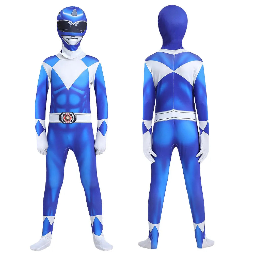 ⚡ Power Samurai Shinkenger Rangers Costume – Superhero Cosplay Jumpsuit