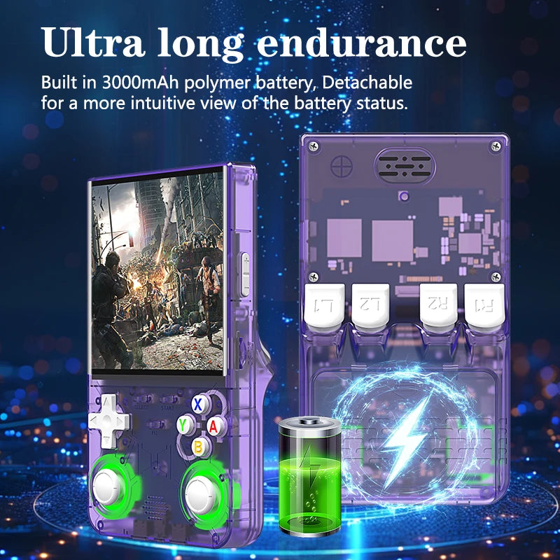 R36 Ultra Retro Handheld Game Console