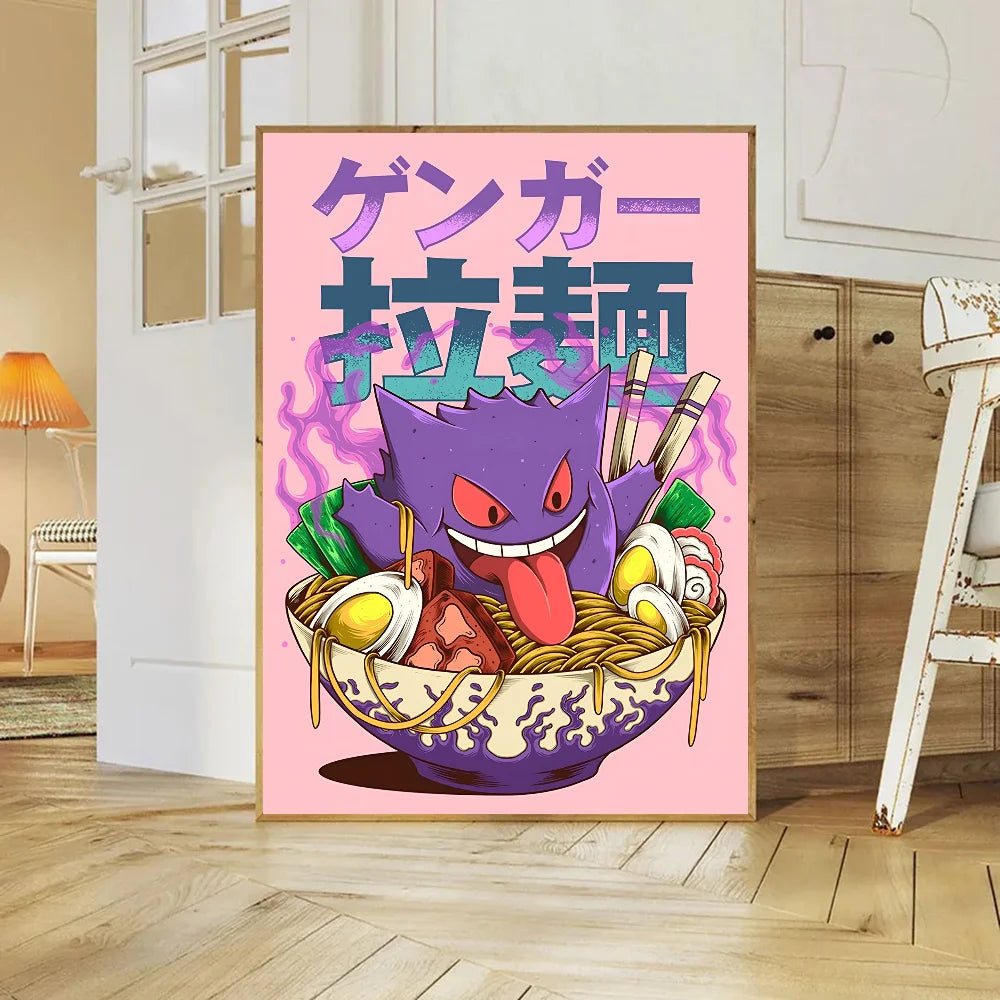 Miniso Anime Pokemon Poster