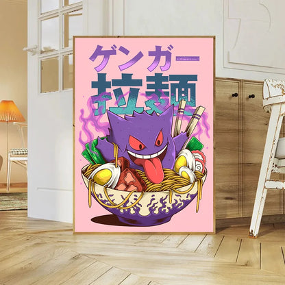 Miniso Anime Pokemon Poster