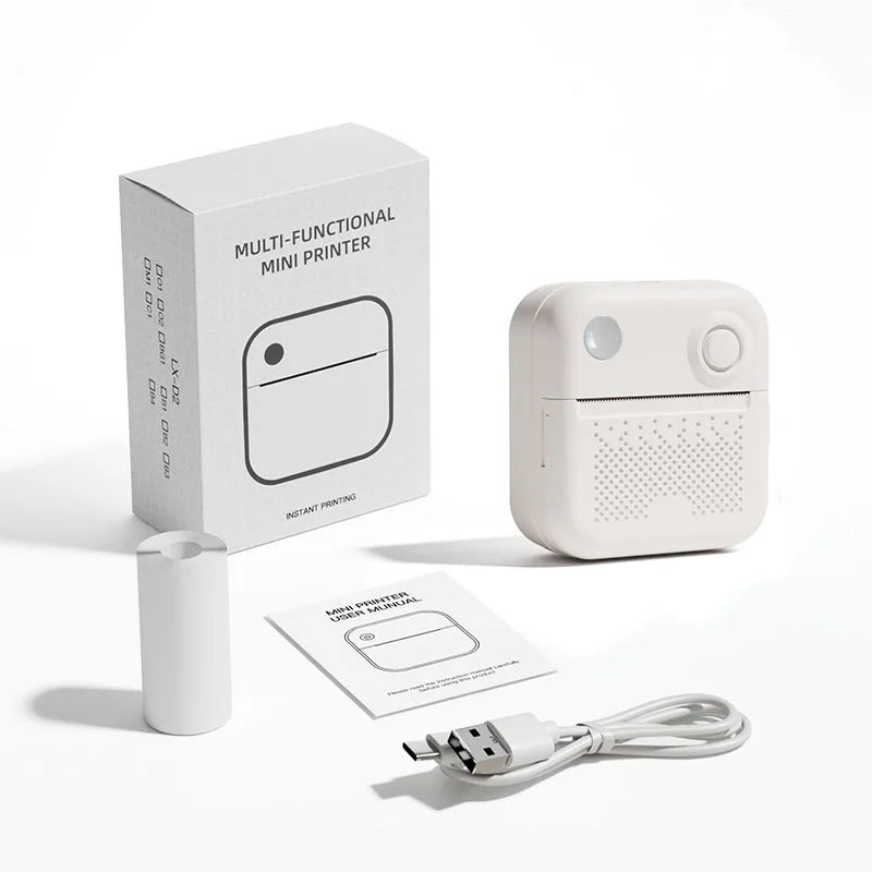 Mini Thermal Printer – Portable Sticker & Label Maker
