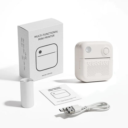 Mini Thermal Printer – Portable Sticker & Label Maker