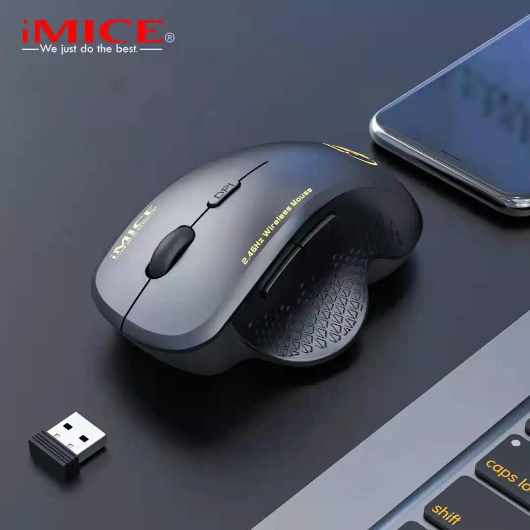 Wireless Mouse 2.4G – 1600DPI Ergonomic for PC & Laptop