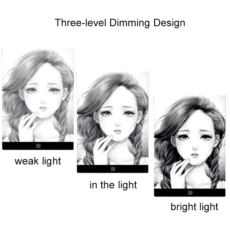 LED Drawing Copy Pad – 3-Level Dimmable Light Board